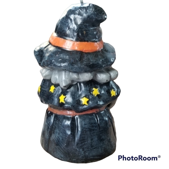 Set of Vintage Halloween Witch Pumpkin Cat Candles - Picture 5 of 10